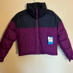 New with tags Columbia pike lake cropped jacket insulated puffer jacket